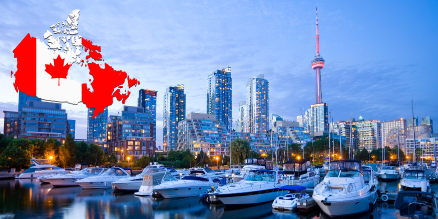 a photo of Canada buildings
