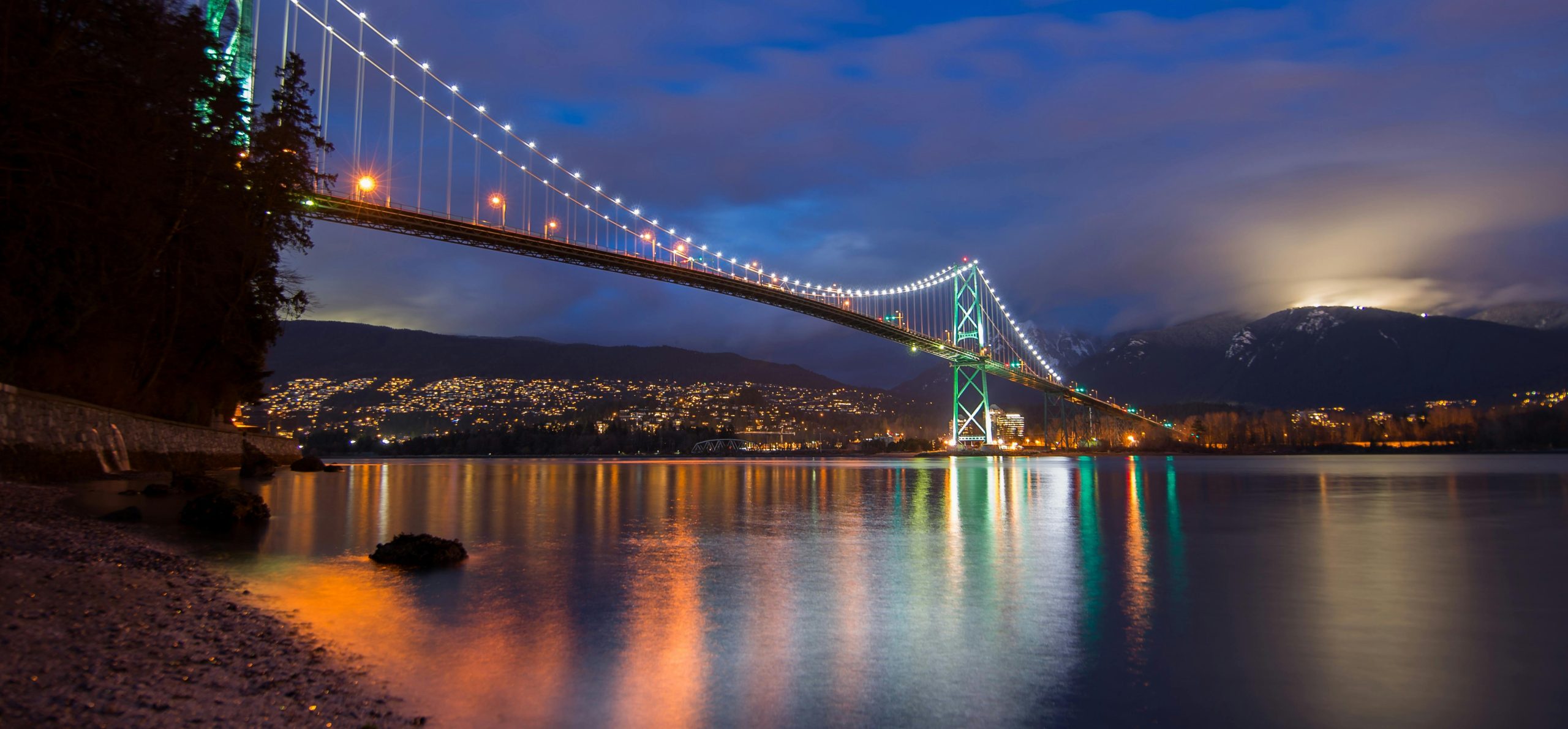 Lions Gate Bridge in Vancouver